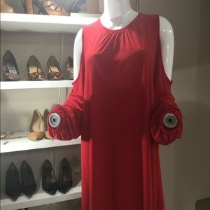 Spring Summer Red Dress